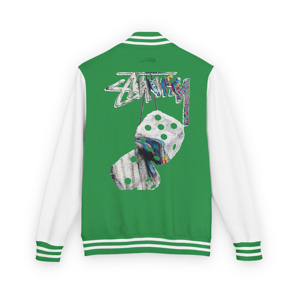 Hanging Dice Letterman Jacket | Varsity Bomber Jacket
