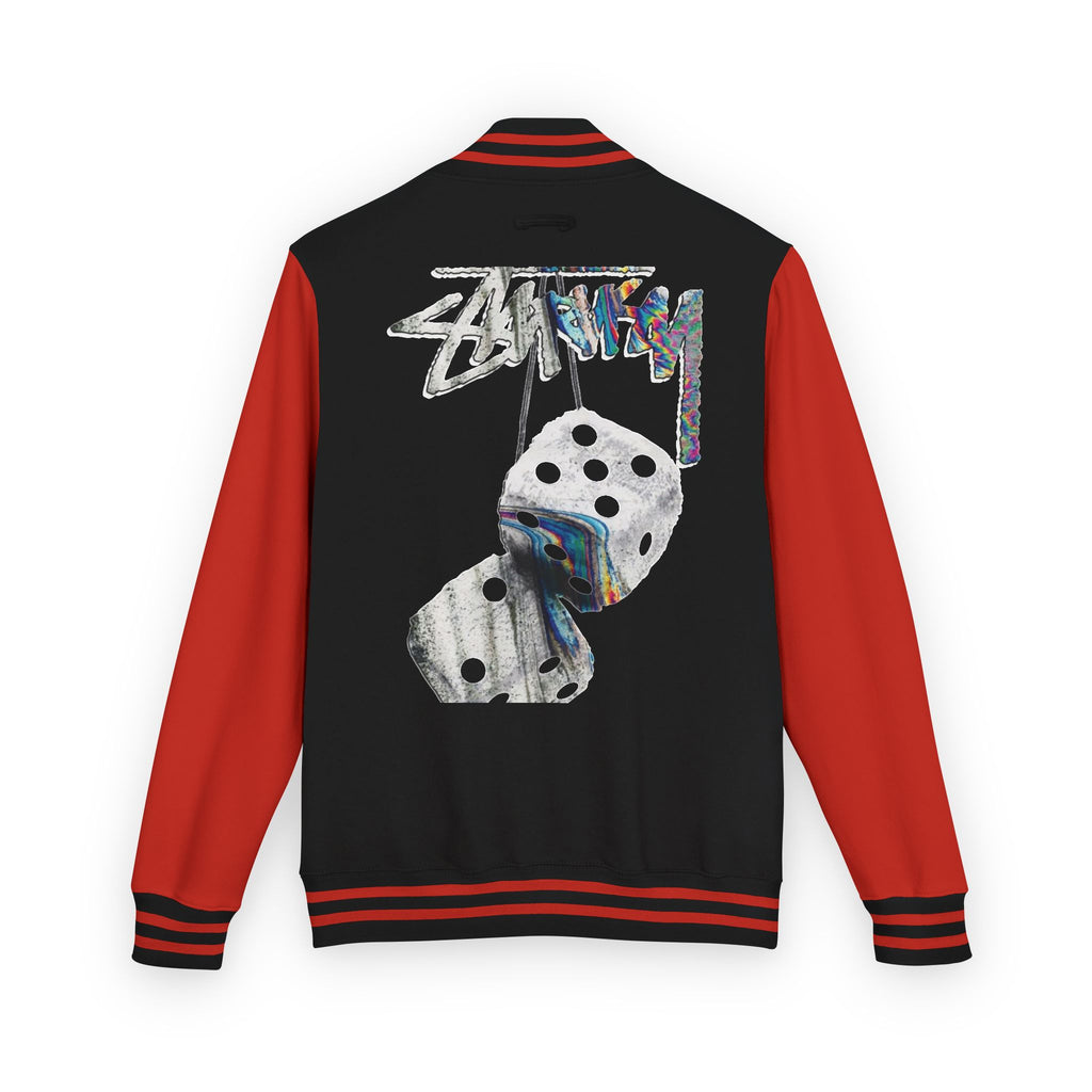 Hanging Dice Letterman Jacket | Varsity Bomber Jacket
