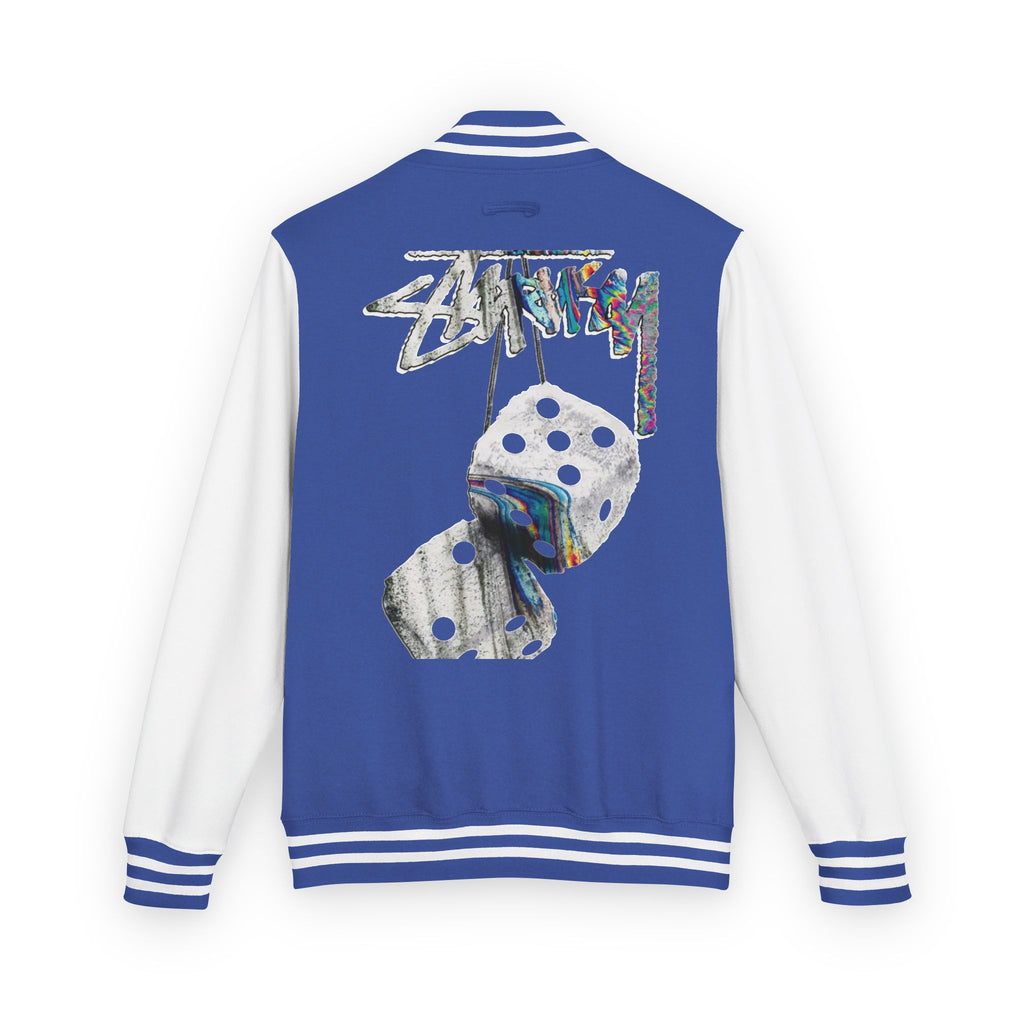 Hanging Dice Letterman Jacket | Varsity Bomber Jacket