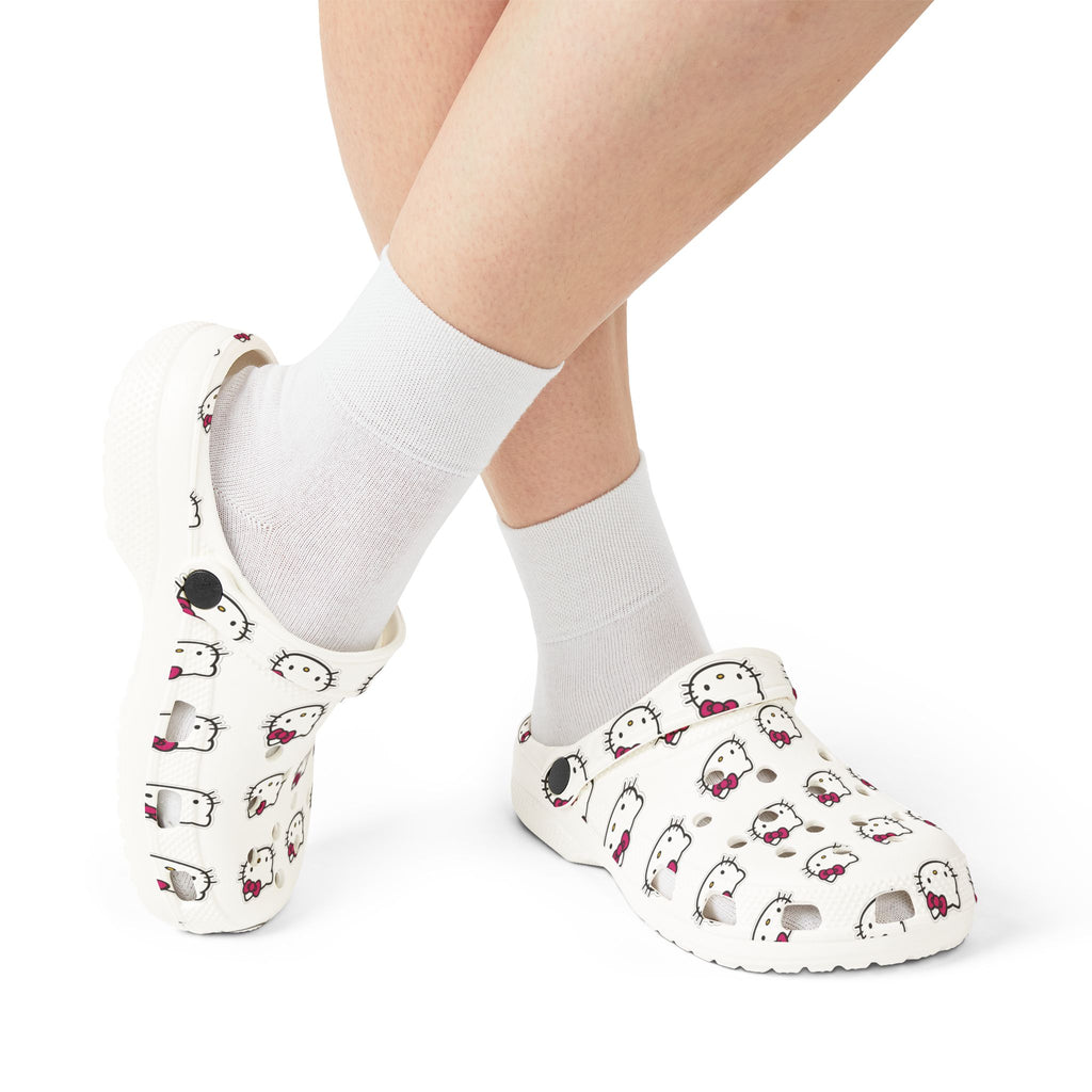 Hello Kitty Pattern EVA Foam Clogs | Cute Cartoon Face Slip-On Shoes