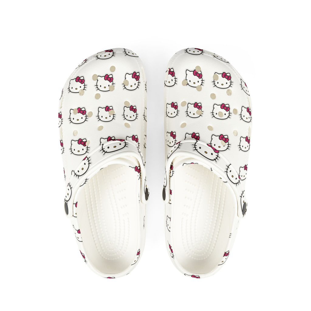 Hello Kitty Pattern EVA Foam Clogs | Cute Cartoon Face Slip-On Shoes
