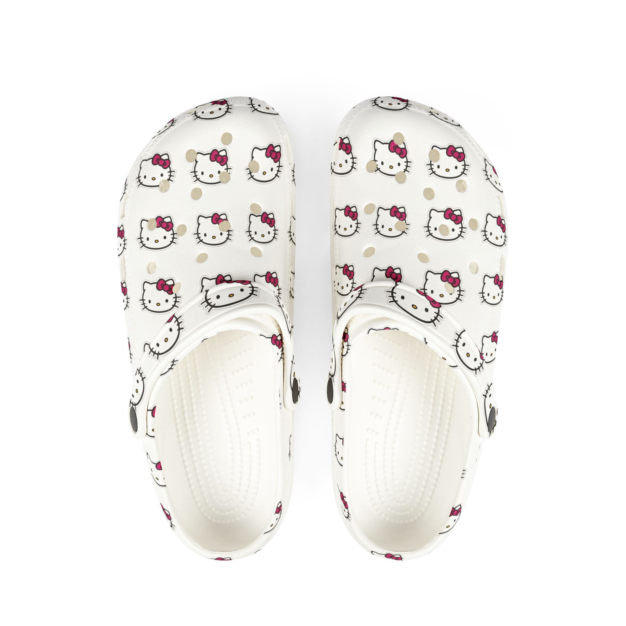 Hello Kitty Pattern EVA Foam Clogs | Cute Cartoon Face Slip-On Shoes