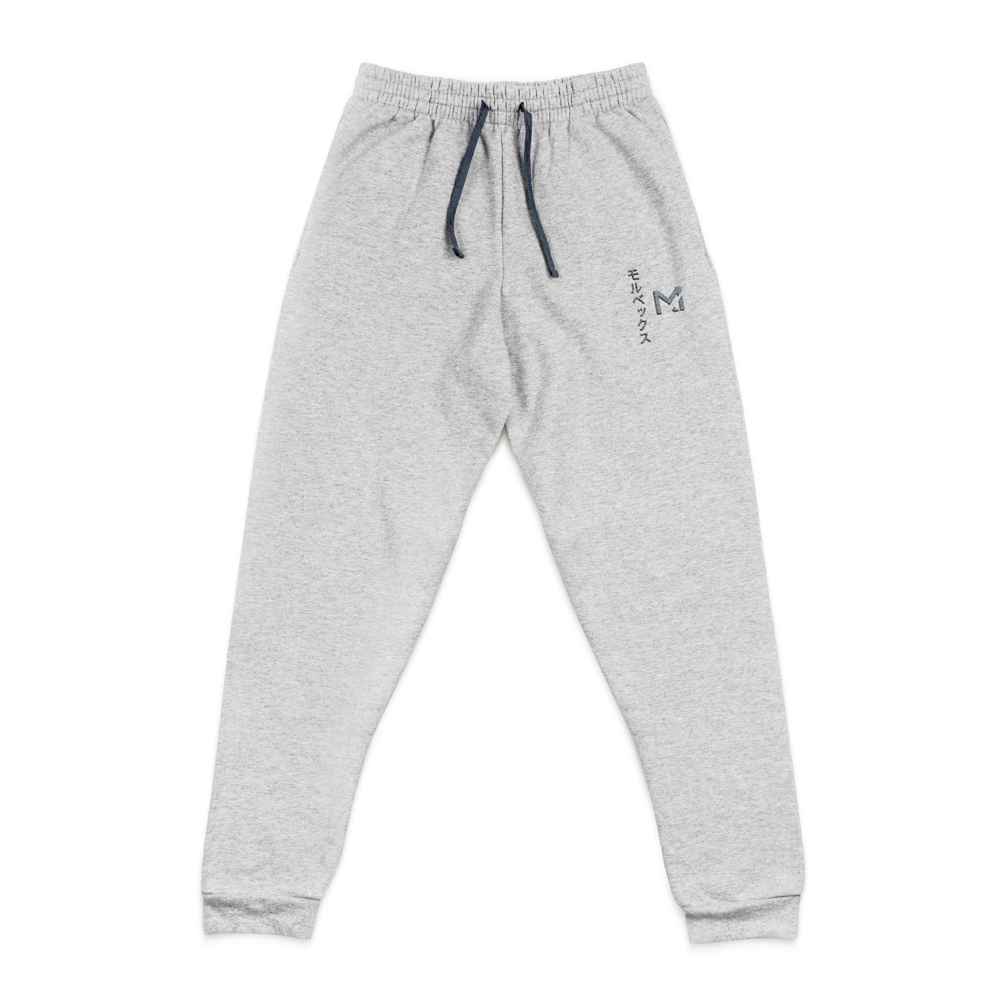 Embroidered Initial M Joggers | Charcoal Sweatpants