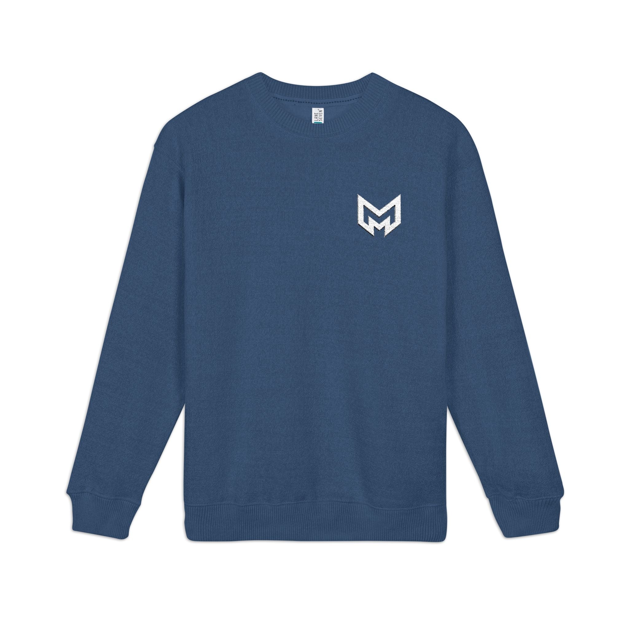 Nantucket Embroidered Heart Crewneck Sweatshirt | Small Chest Logo