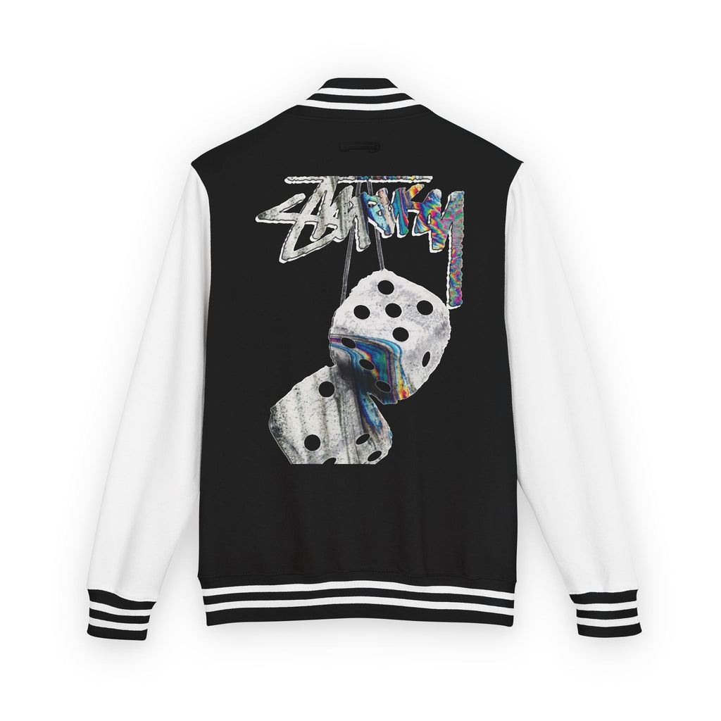 Hanging Dice Letterman Jacket | Varsity Bomber Jacket