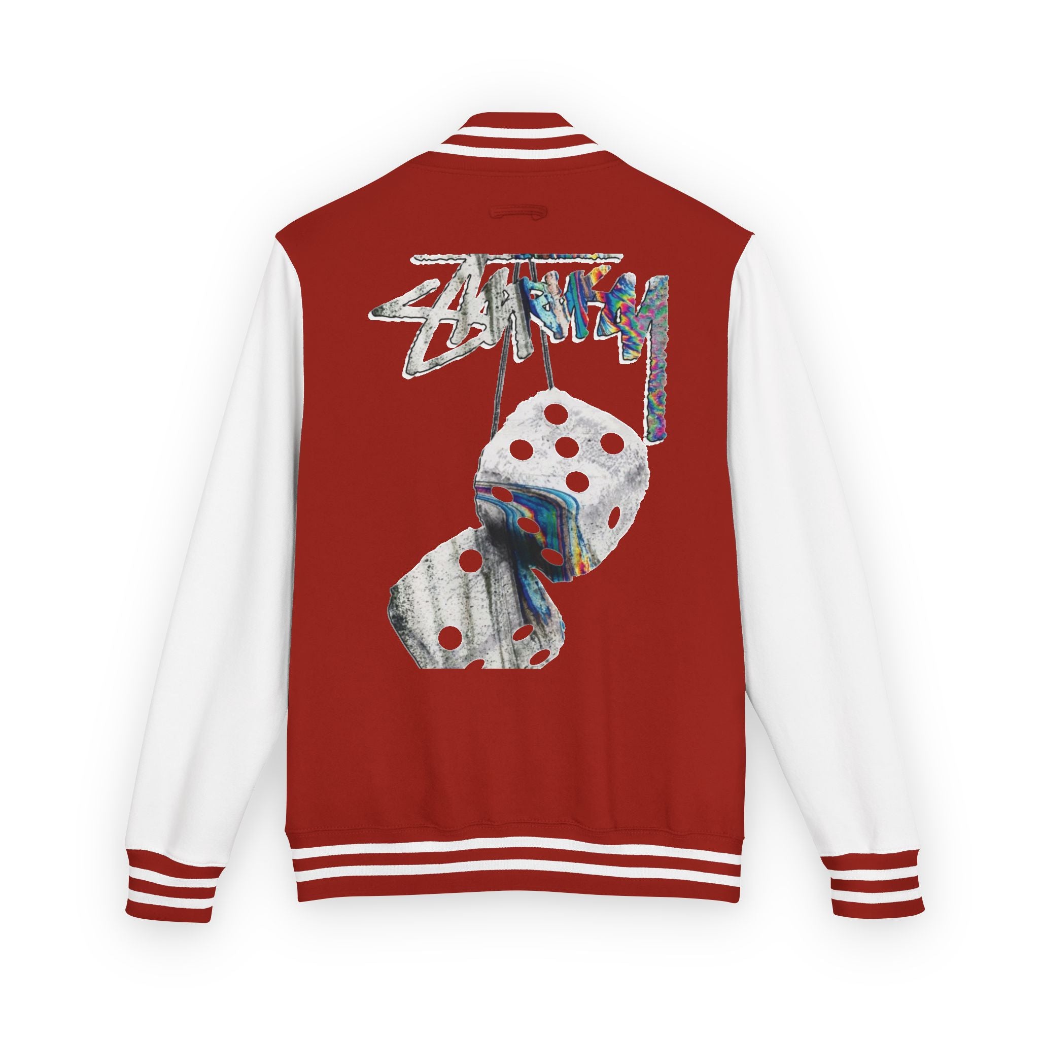 Hanging Dice Letterman Jacket | Varsity Bomber Jacket