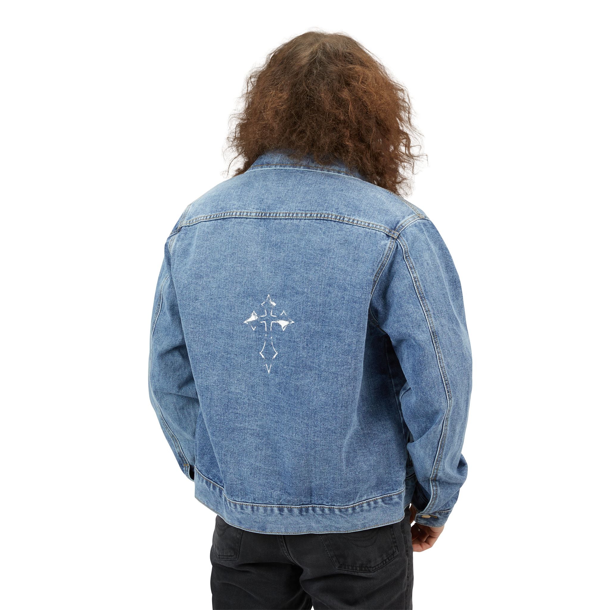 Classic Light Wash Denim Jacket | Vintage Style Jean Jacket, Button-Up Coat