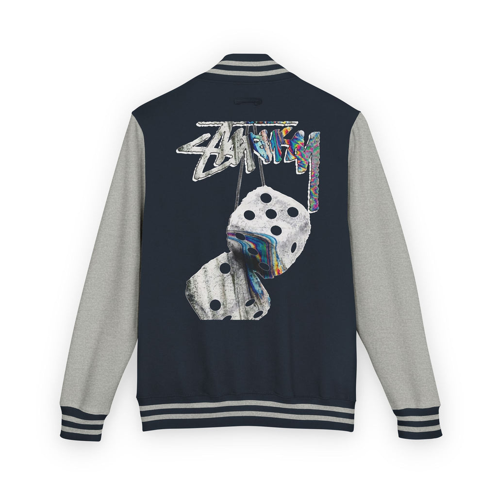Hanging Dice Letterman Jacket | Varsity Bomber Jacket