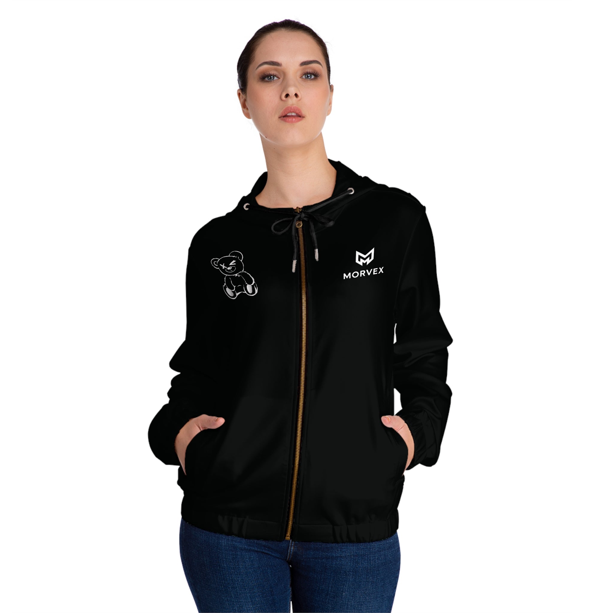 Women’s Full-Zip Hoodie (AOP)
