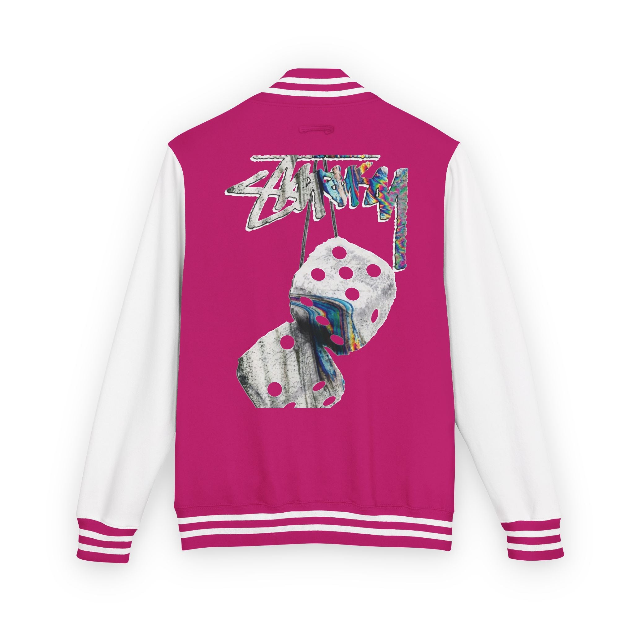 Hanging Dice Letterman Jacket | Varsity Bomber Jacket