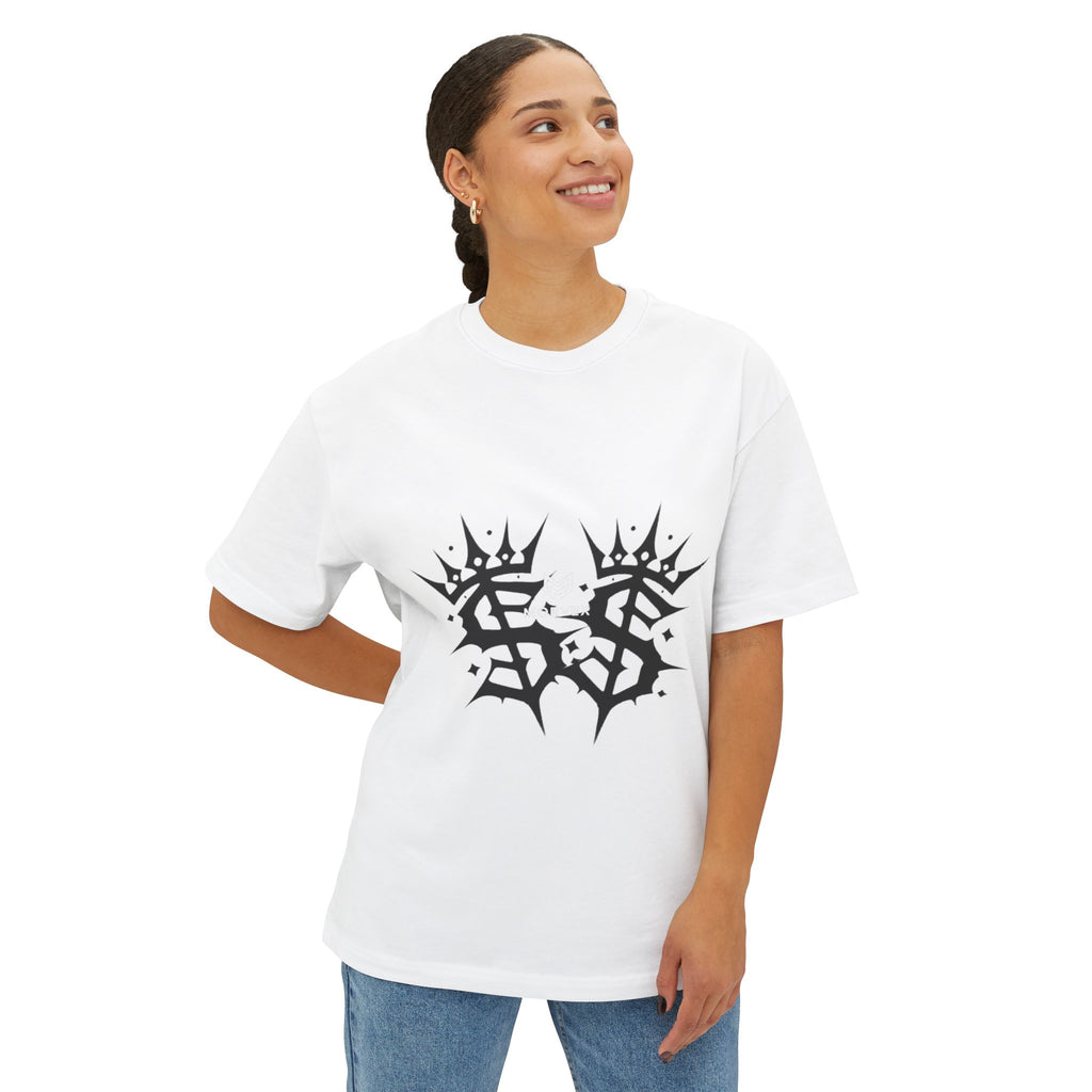 Crowned Gothic Heart graphic tee | T-Shirt